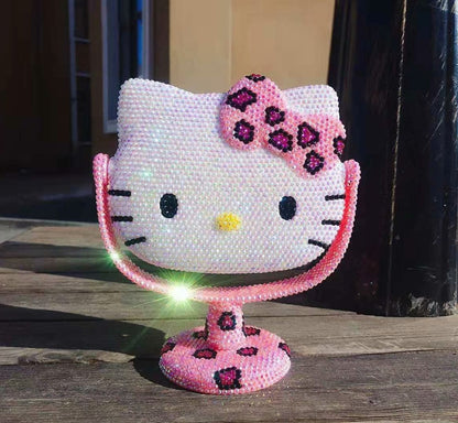Hello Kitty Rhinestones Bling Mirror