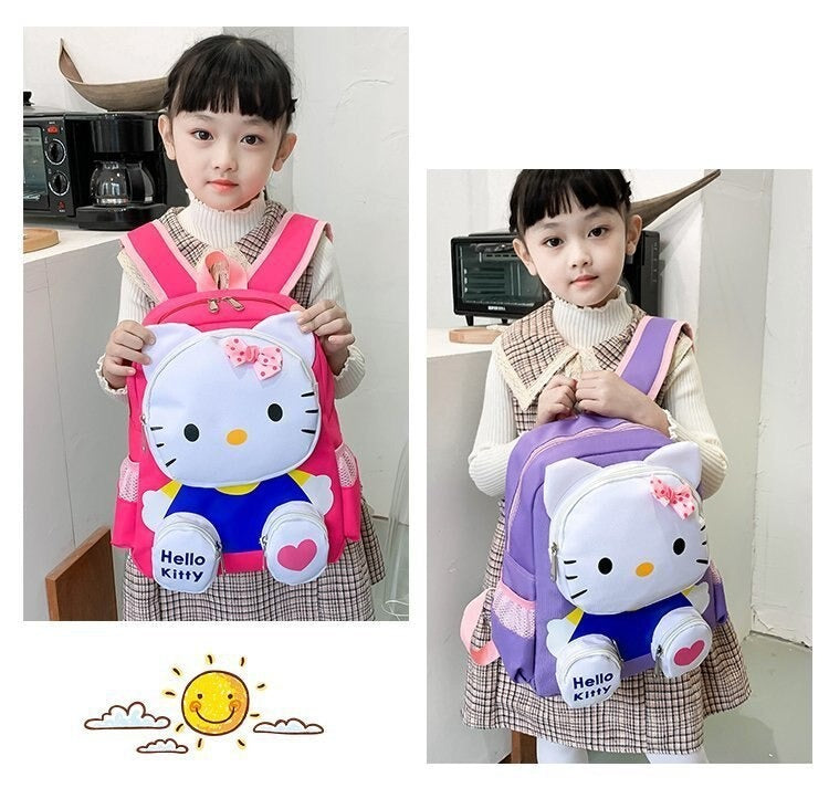 Sanrio hello kitty Cute Cartoon Schoolbag