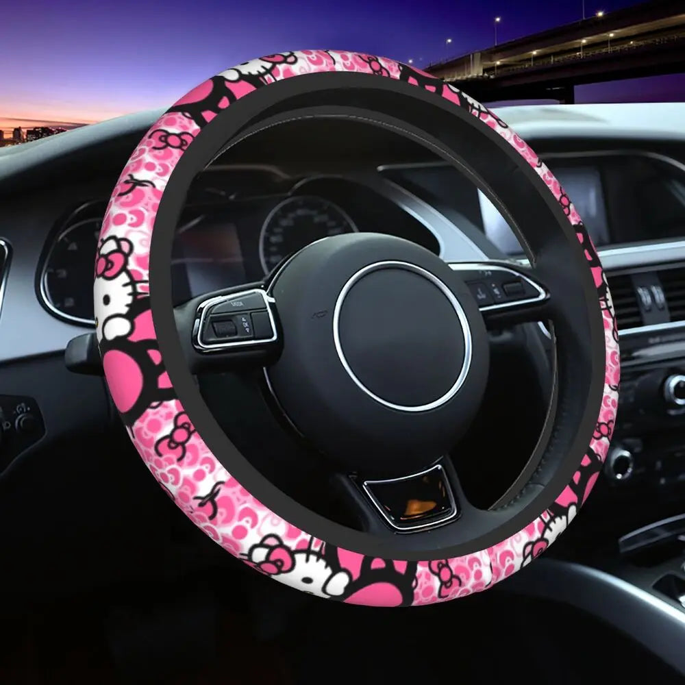 Sanrio Hello Kitty Steering Wheel Cover