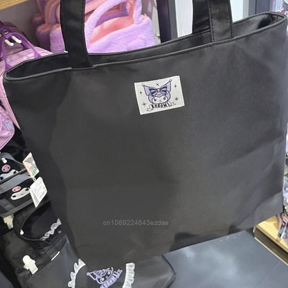 Kuromi Velvet Tote Bag – Stylish and Chic Accessory