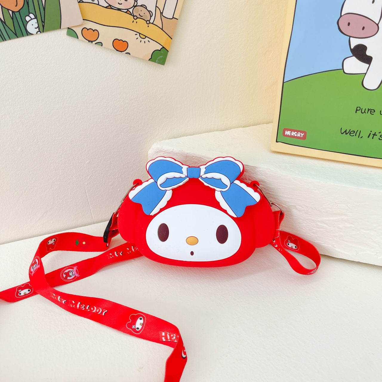 Sanrio silicone messenger bag