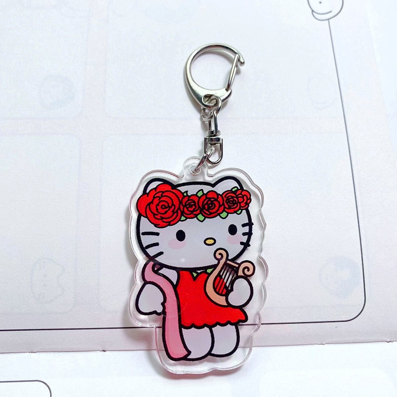 Zodiac Hello Kitty Keychain