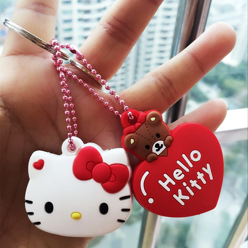 Sanrio My Melody Hello Kitty 2 Pcs Set Keychain