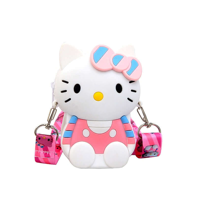 Sanrio Hello Kitty Silicone Purse Bag | Light Pink, White