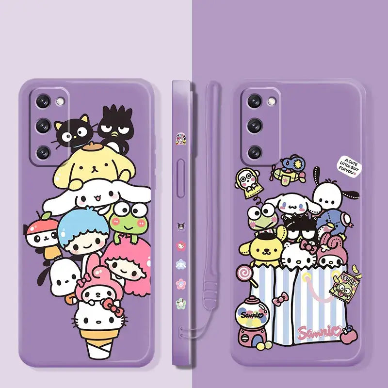 Sanrio Samsung S Cases | Cute Character Covers | Phone Protection