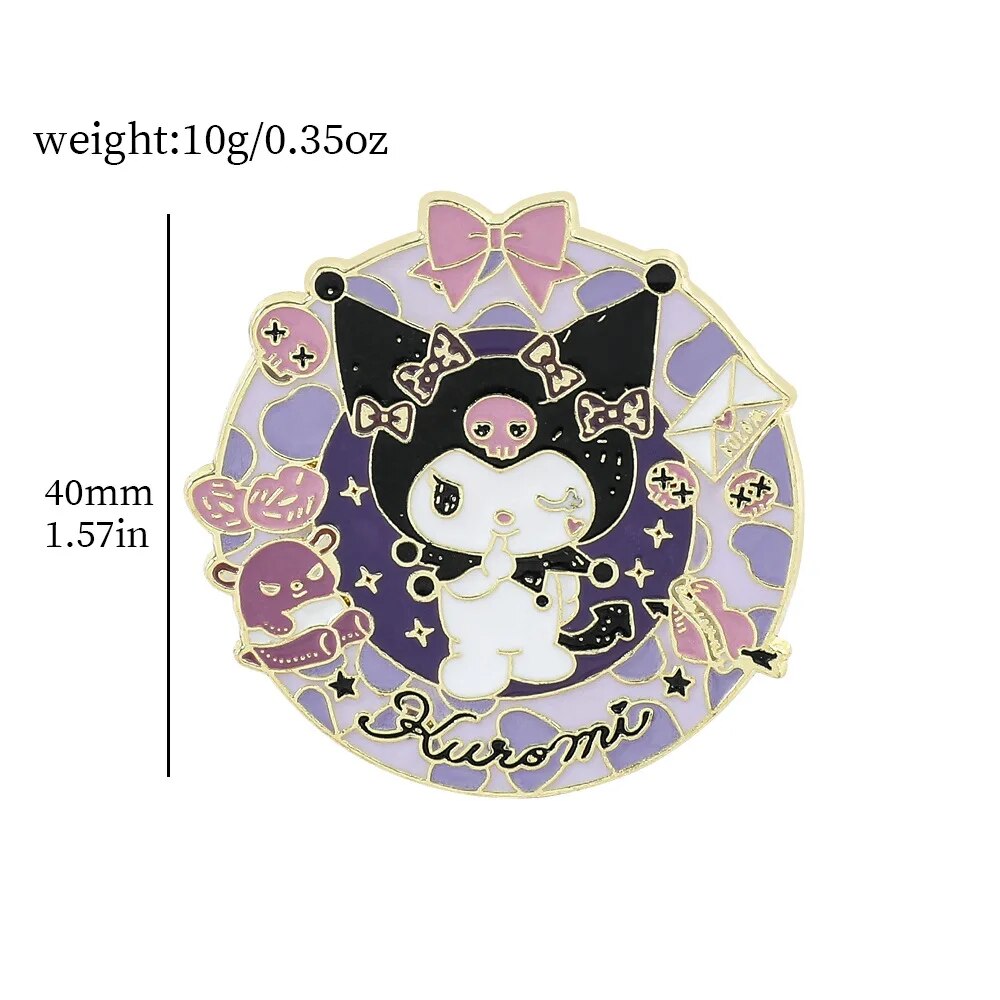 Kawaii Sanrio Christmas Lapel Pins