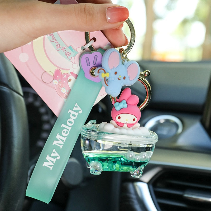 Sanrio Bathtub Keychain