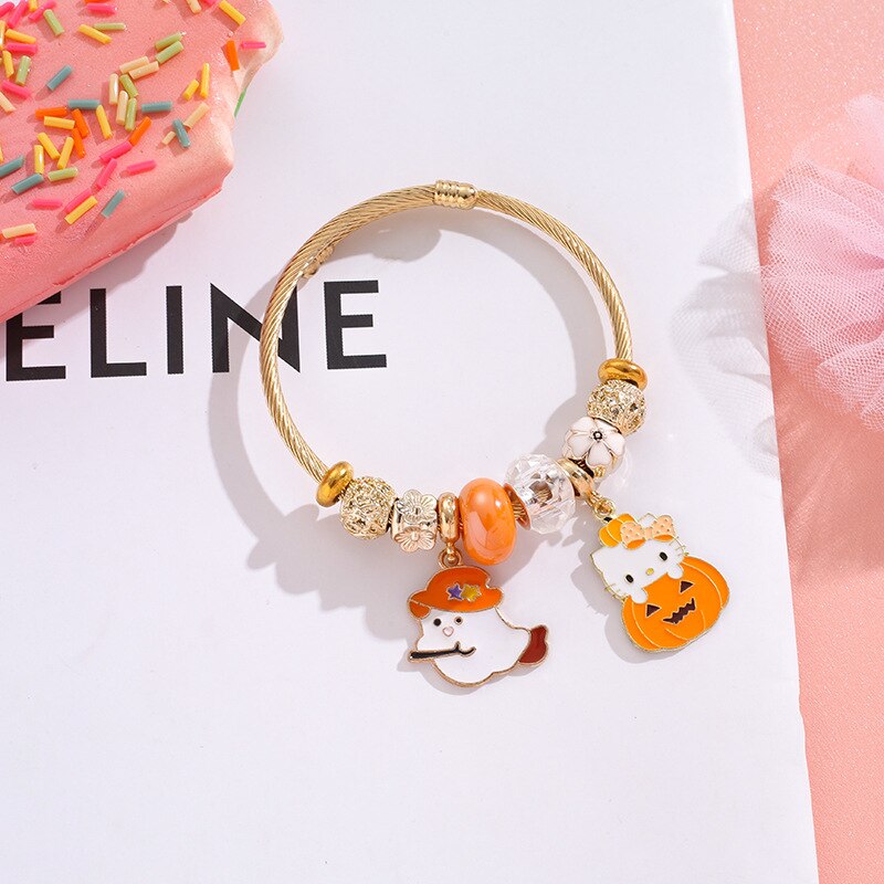Sanrios Halloween Beaded Bracelet