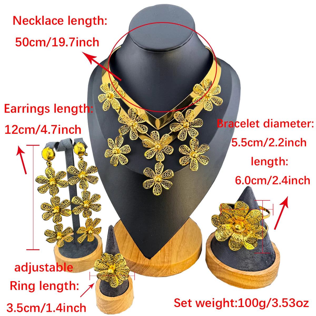 Gold Bridal Jewelry Set | Bridal Jewelry Dubai 