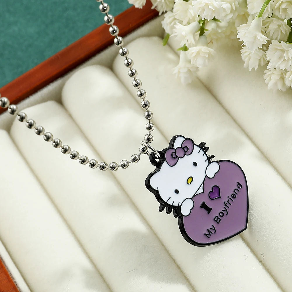 Hello Kitty Valentines Necklace