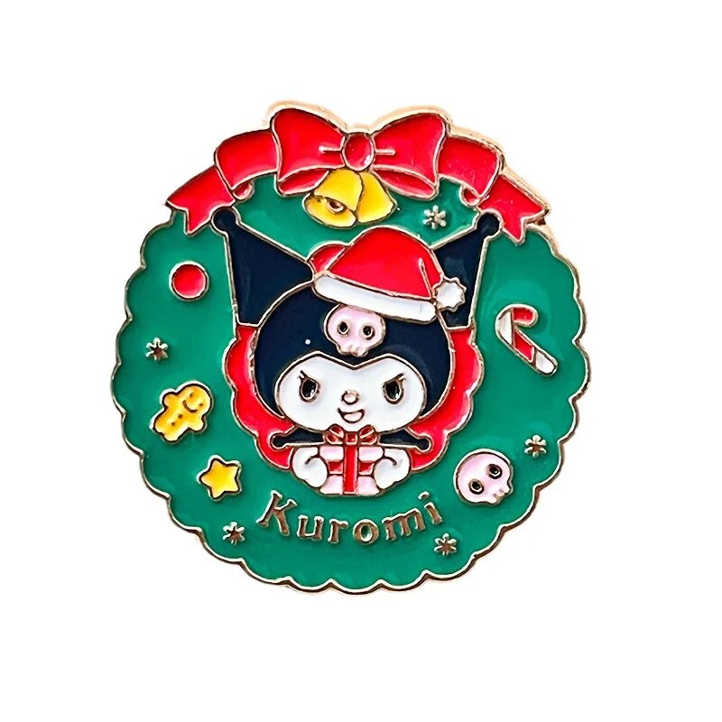 Kawaii Sanrio Christmas Lapel Pins