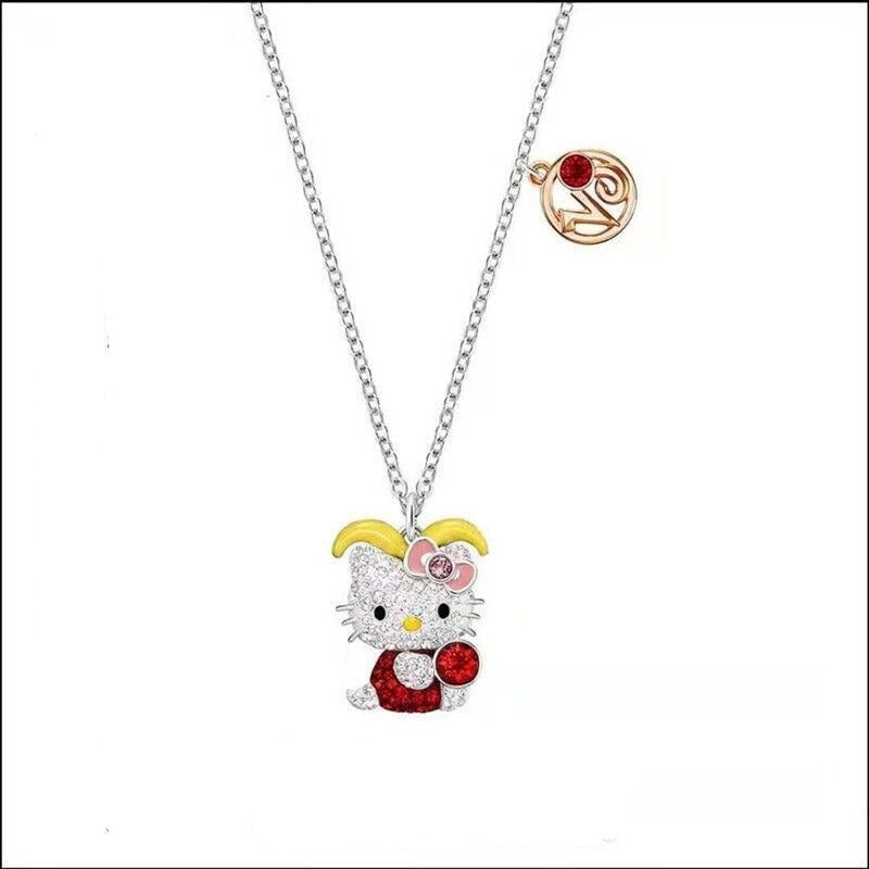 Hello Kitty Zodiac Sign Necklace