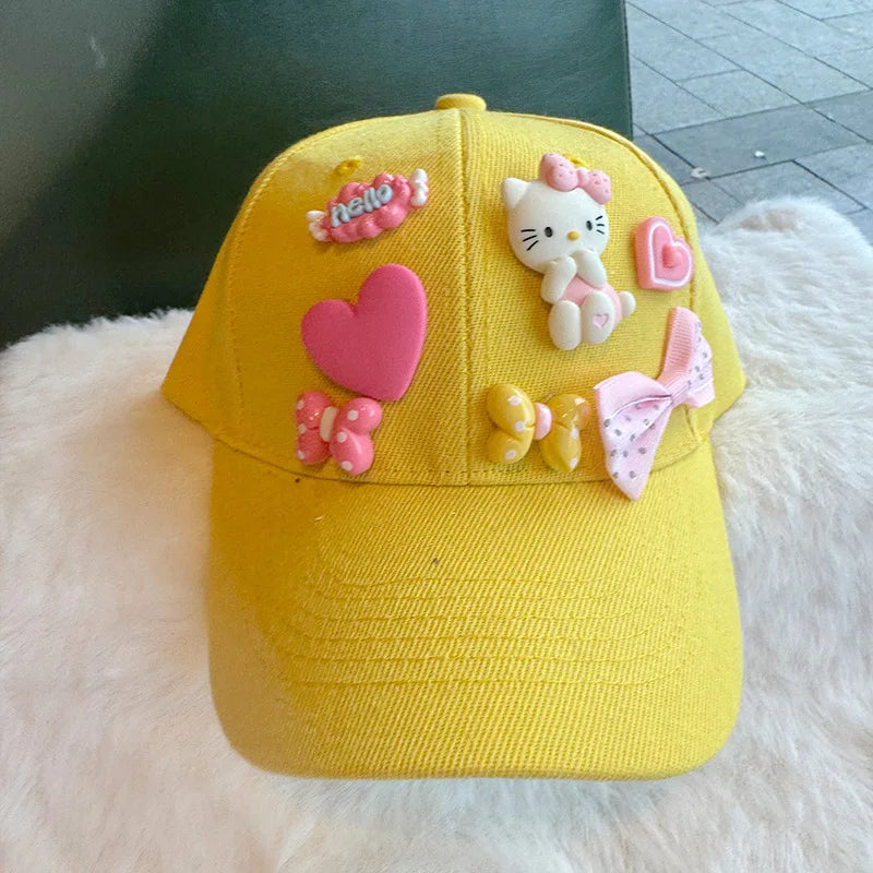 Cute Hello Kitty 3D Cap