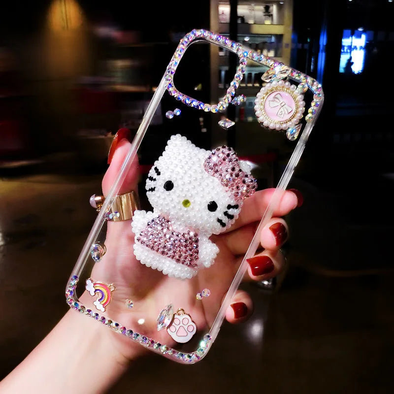 Hello Kitty Bling S22 Samsung Case