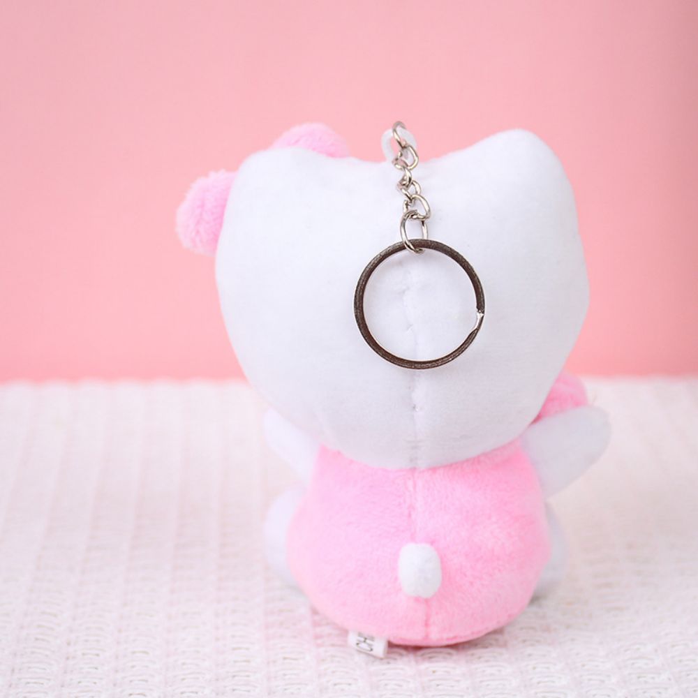 Hello Kitty Colorful Plush Keychain