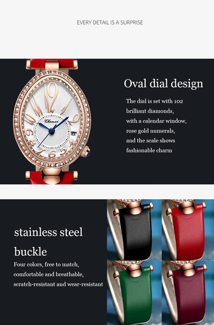 Women Wrist Leather Watch