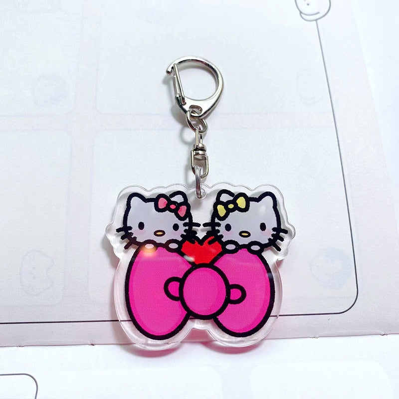 Zodiac Hello Kitty Keychain