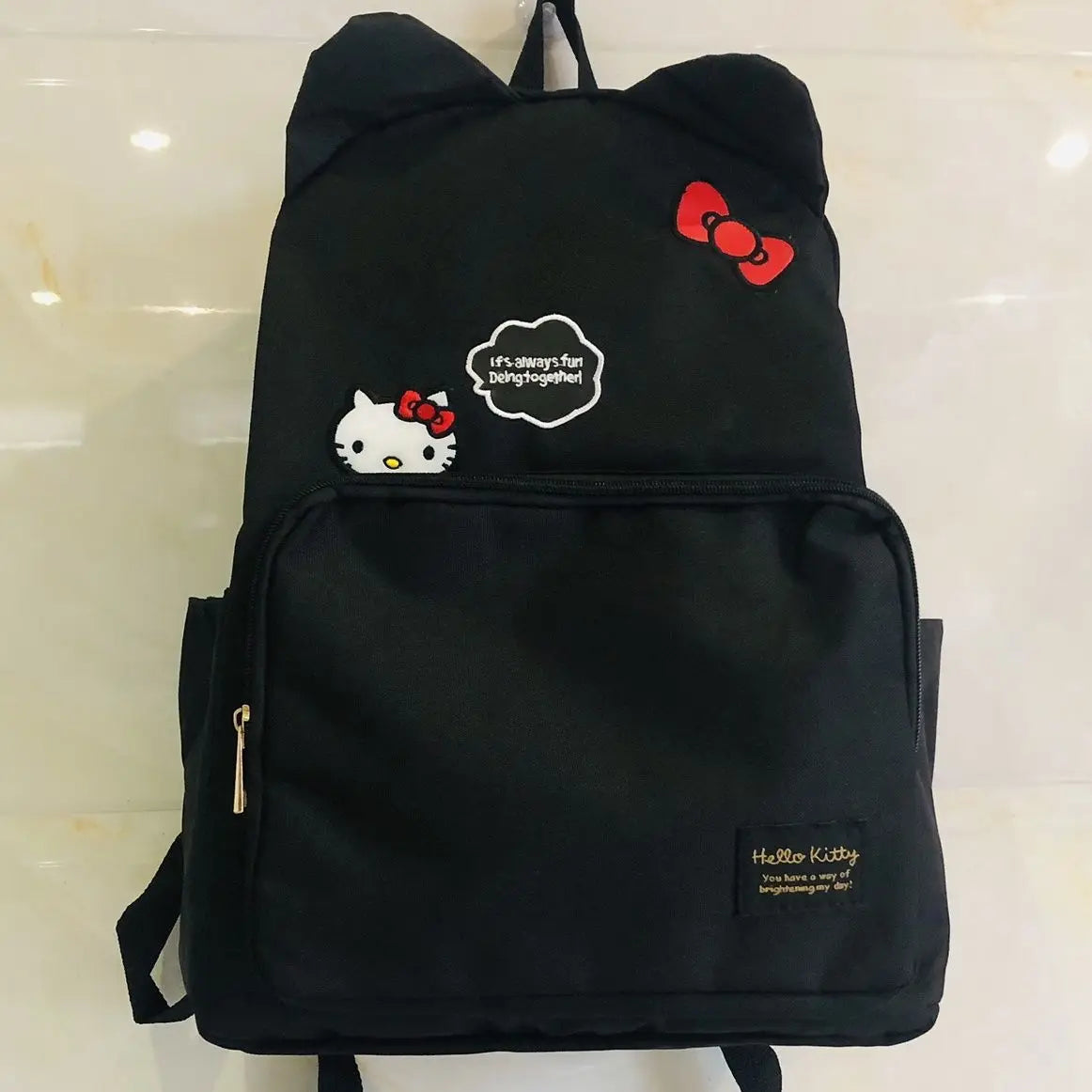 Hello Kitty Backpack Black