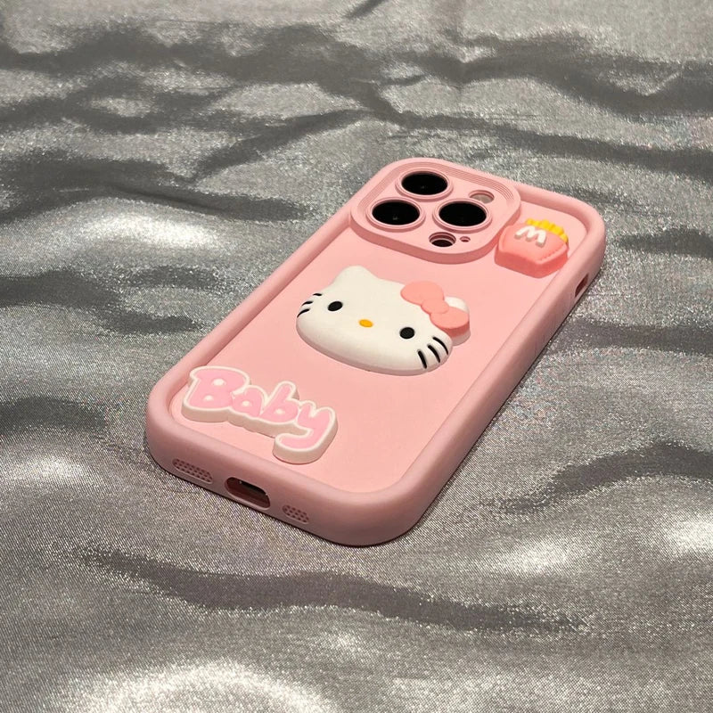 Hello Kitty Silicone Phone Case Samsung