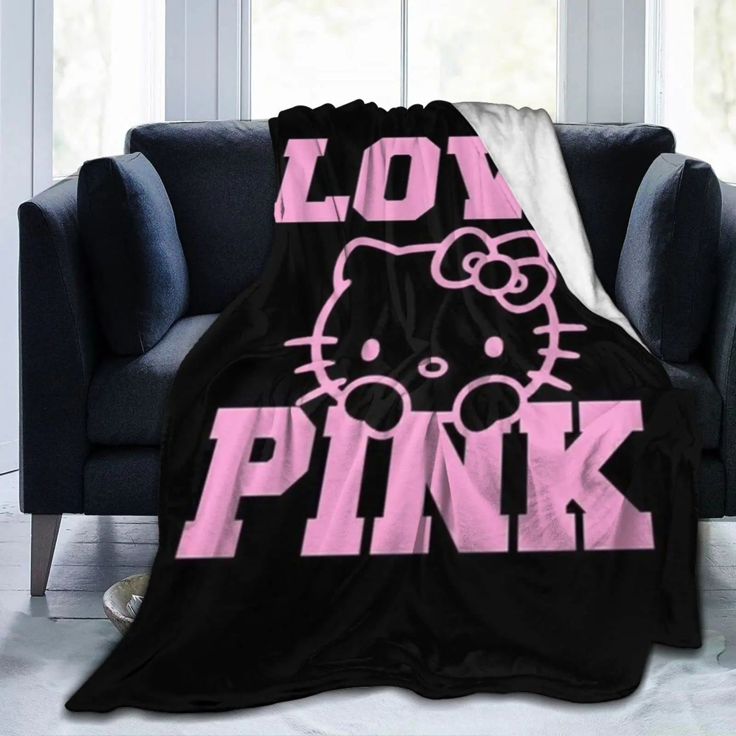 Hello Kitty Pink Blanket