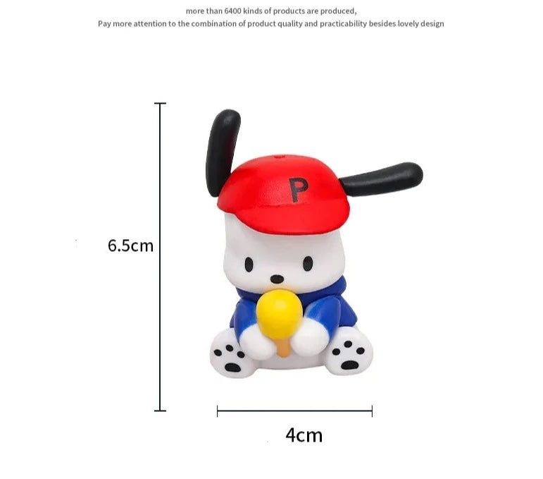 Pochacco Action Figure Car Decoration