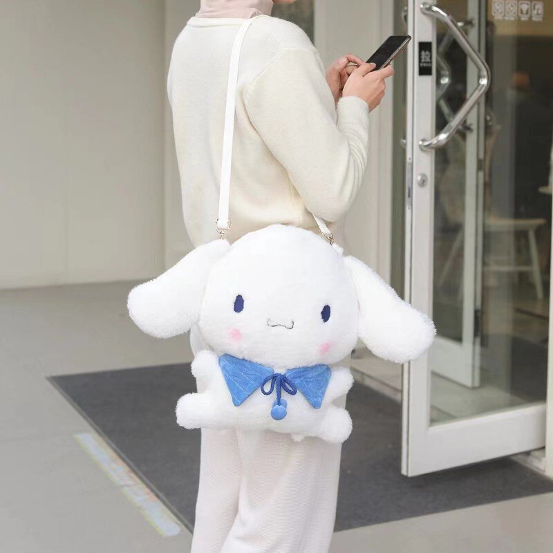 Kawaii Sanrio Plush Backpack – Soft, Cute, and Functional