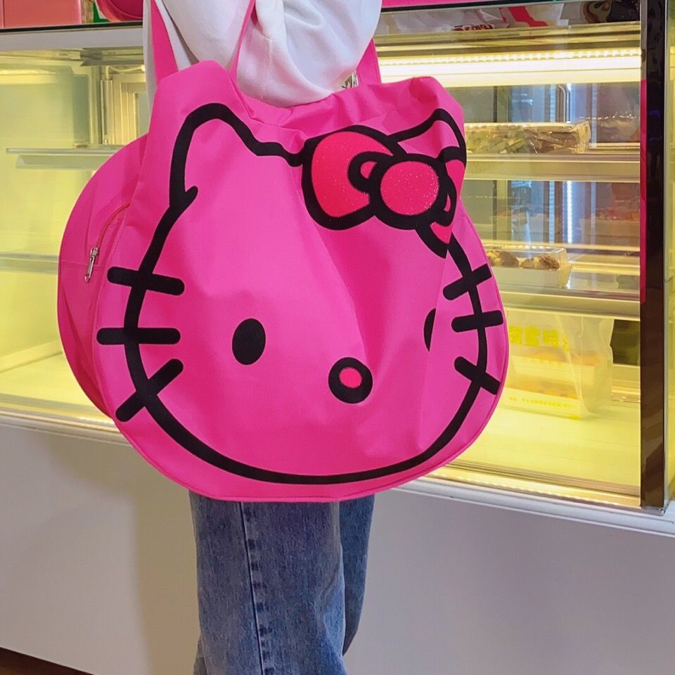 Adorable Hello Kitty Duffle Bag – Perfect for Travel