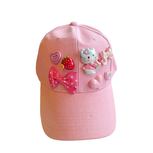 Cute Hello Kitty 3D Cap