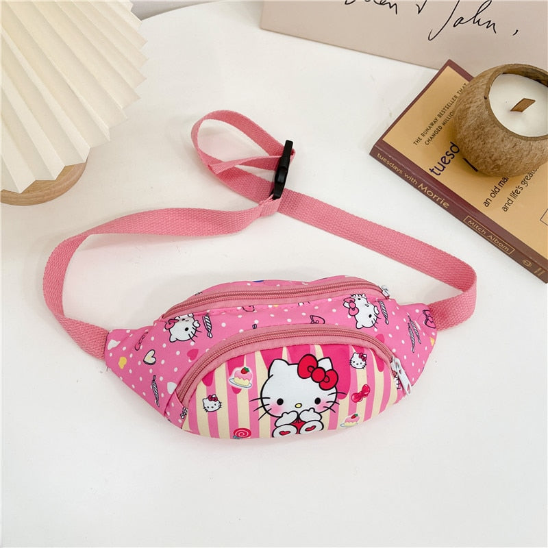 Hello Kitty Waist Bag - Cute Crossbody Coin Purse for Girls