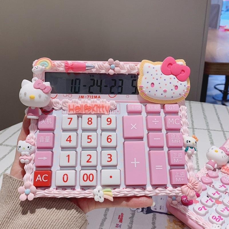 Hello Kitty Pink Calculator