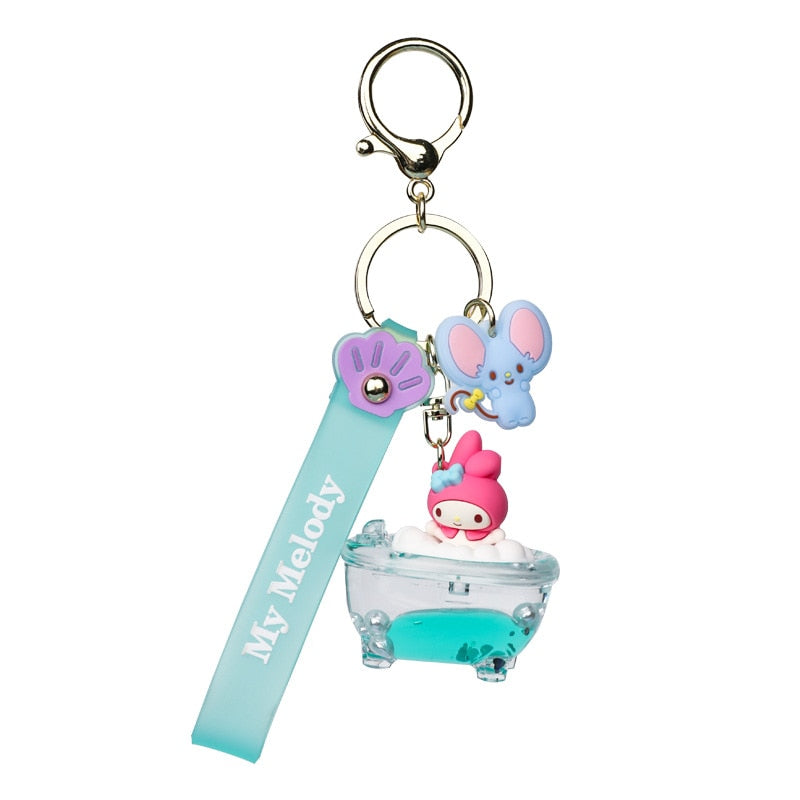 Sanrio Bathtub Keychain