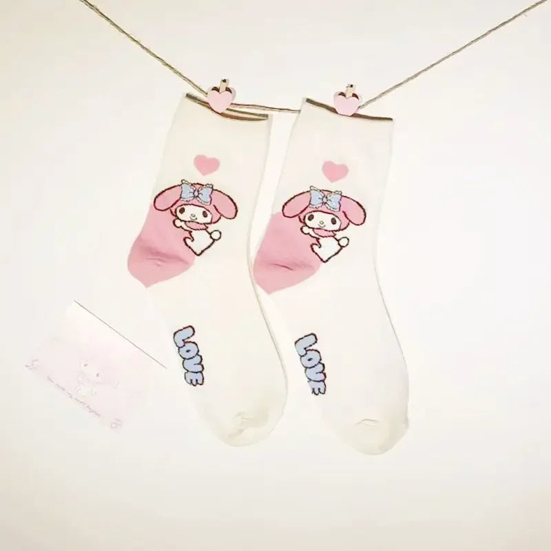 Sanrio Girl Socks 5 Pairs