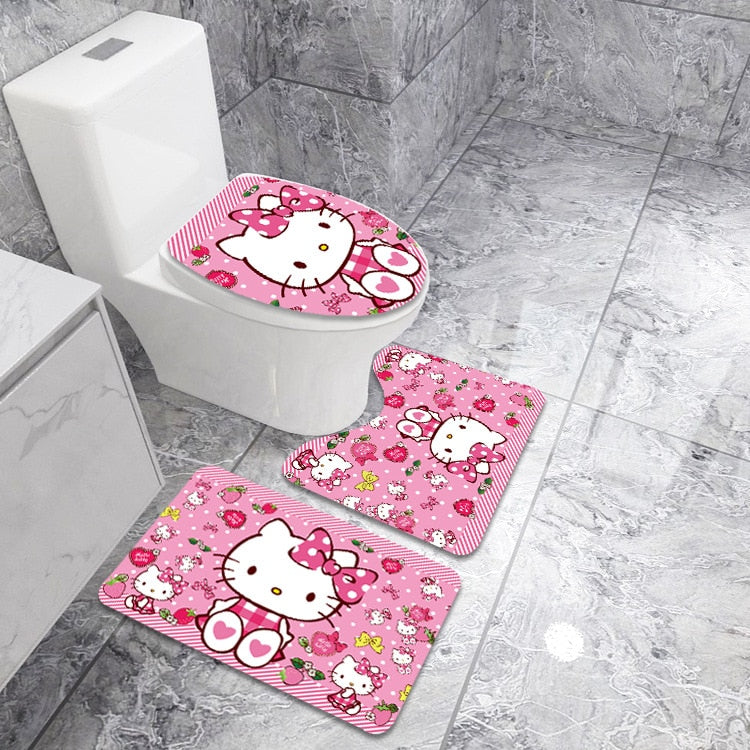 Hello Kitty Bathroom Set