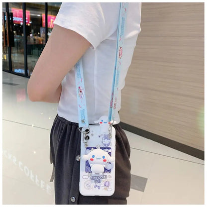 Cinnamoroll Samsung Case with Mirror | Chic & Convenient