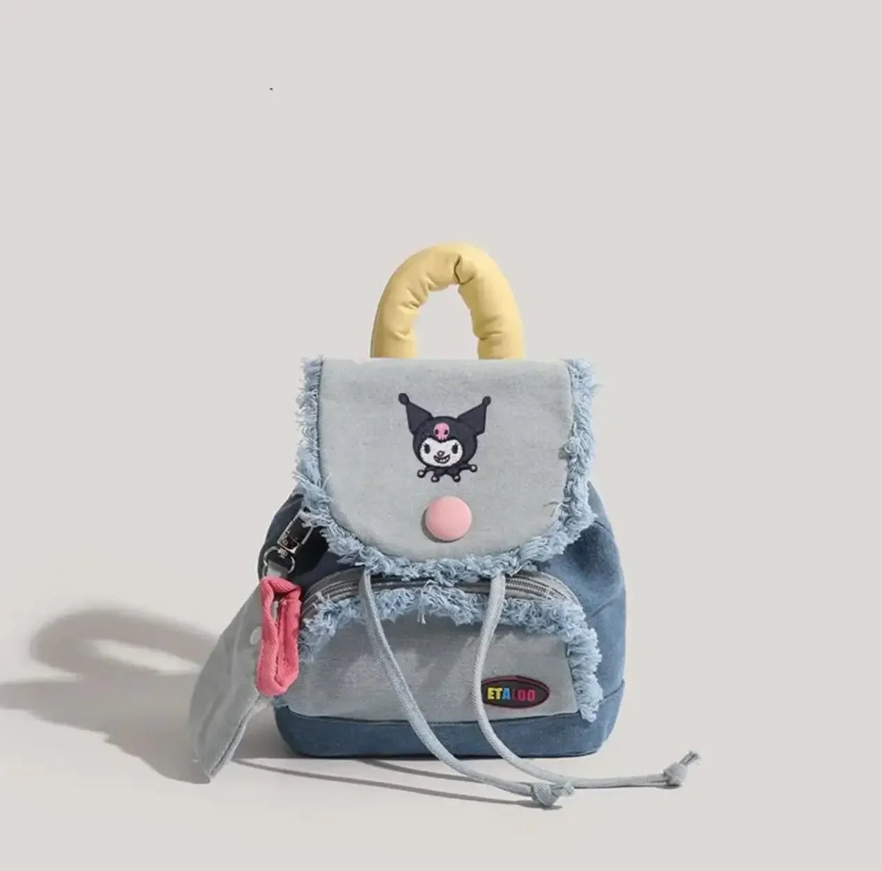 Hello Kitty Button Denim Bag