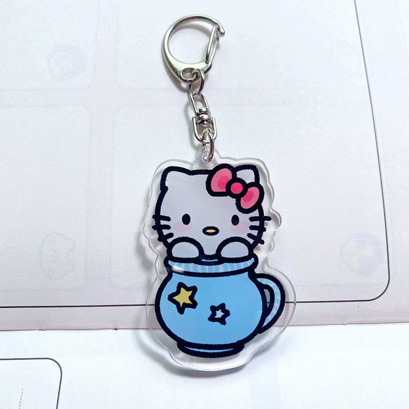 Zodiac Hello Kitty Keychain