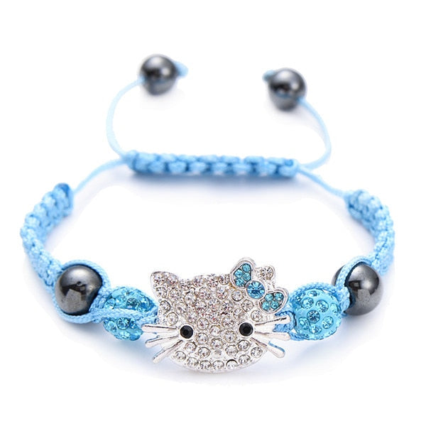 Hello Kitty Sanrio Diamond Beads Bracelet