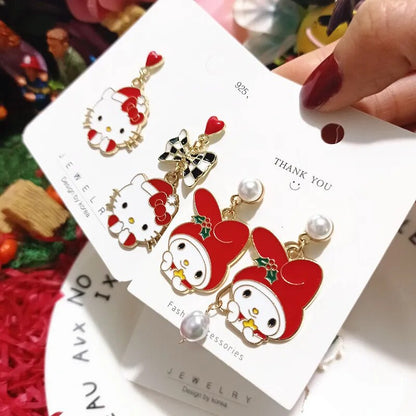 Sanrios Christmas Earrings