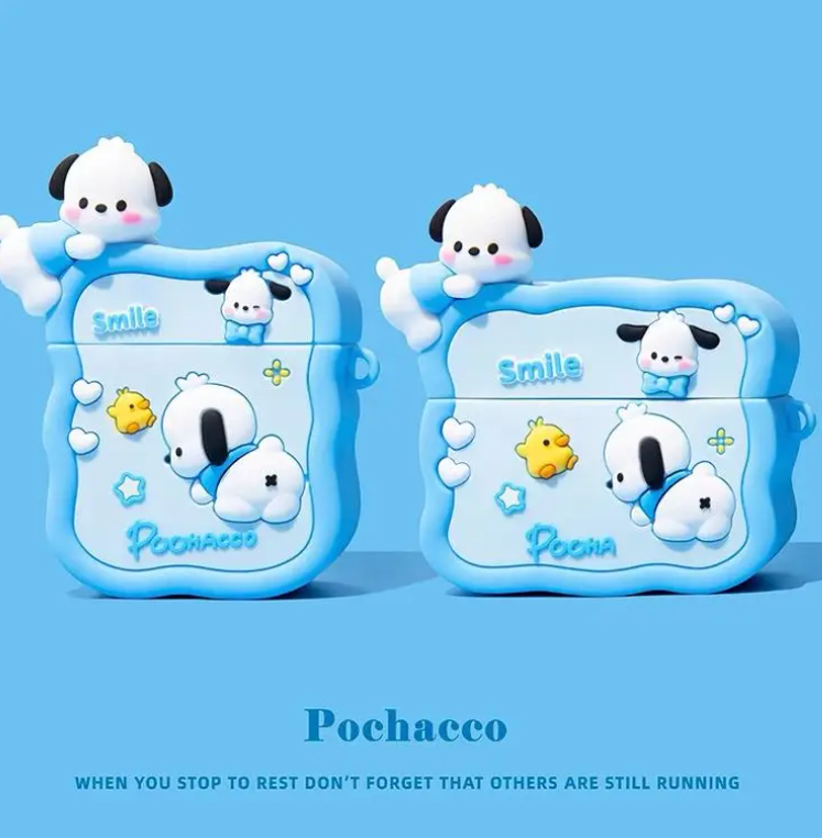 Kuromi Pochacco Airpods Protective Case