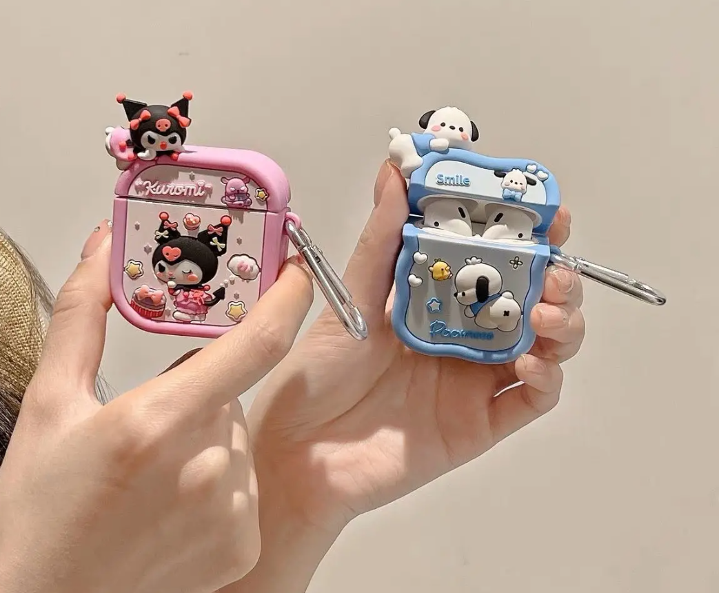 Kuromi Pochacco Airpods Protective Case