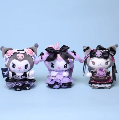 Kuromi Plush Keychain | Kuromi & My Melody Japanese Keychain