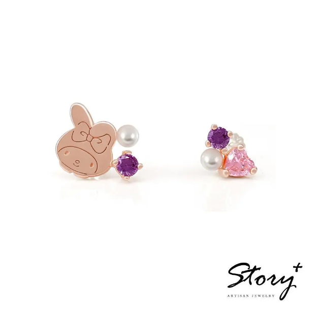 My Melody Stud Earrings