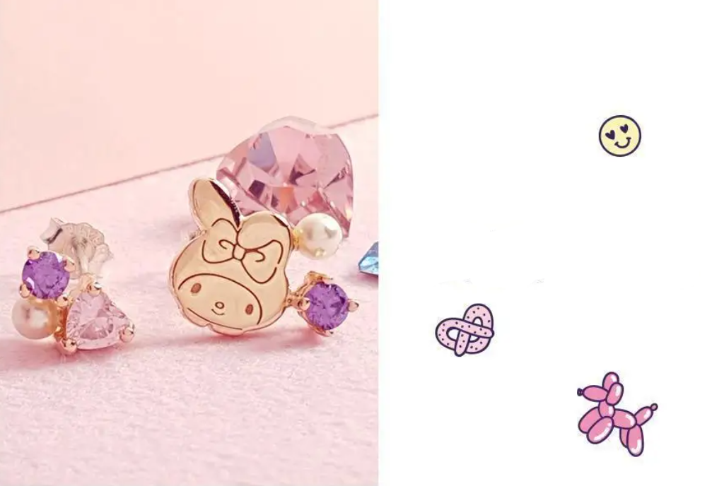 My Melody Stud Earrings