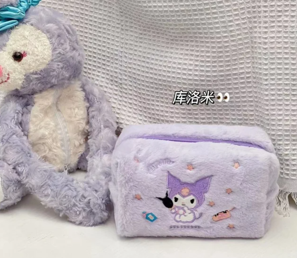 Sanrio Plush Pencil Case