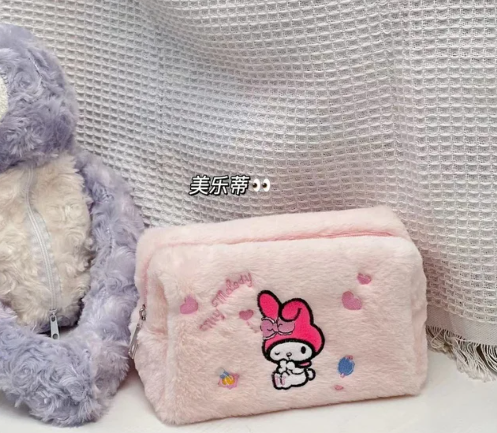 Sanrio Plush Pencil Case