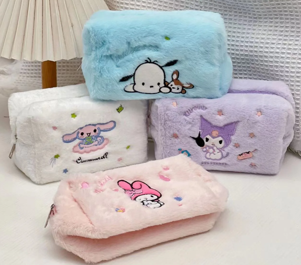 Sanrio Plush Pencil Case