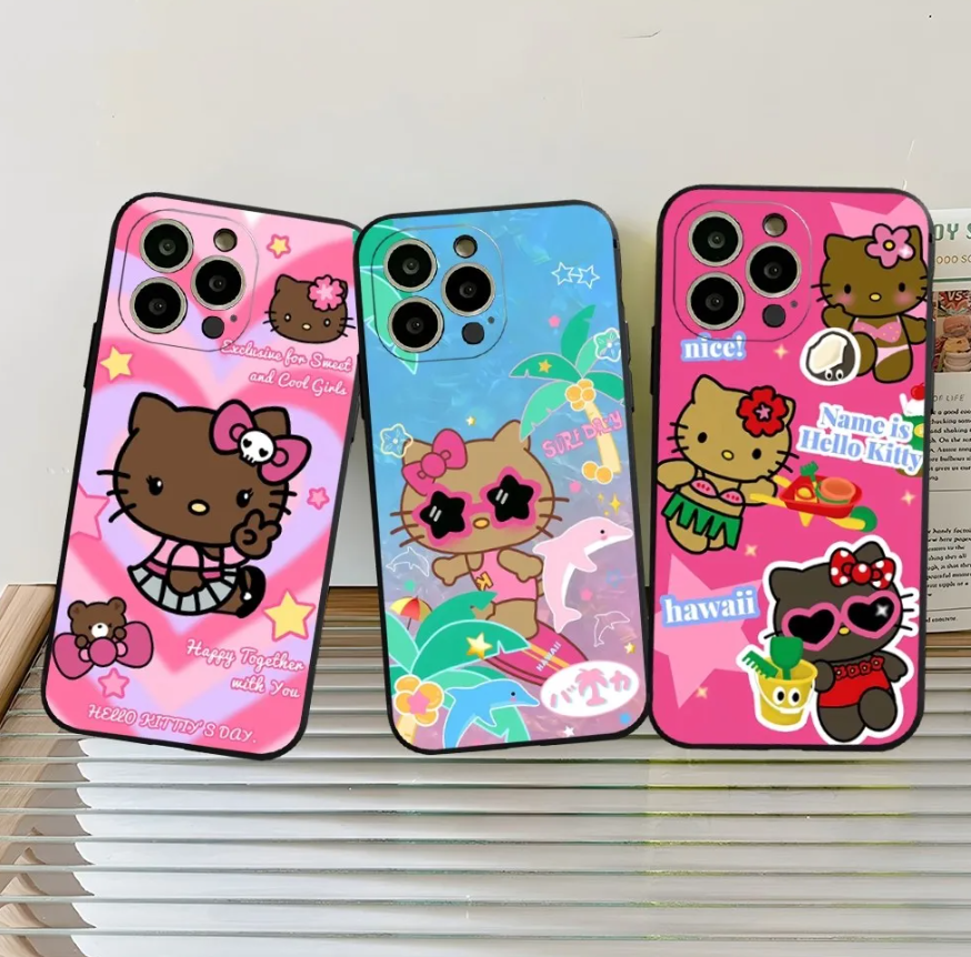 Hello Kitty Hawaii iPhone Case | Vibrant Tropical Design