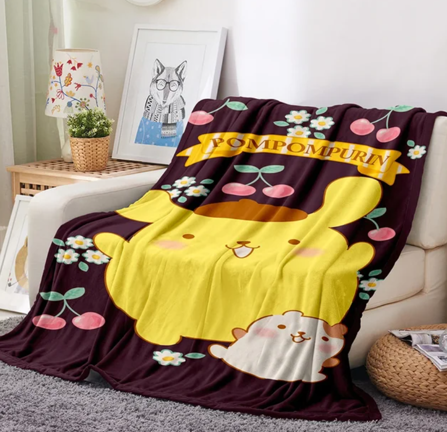 Pompompurin Blanket