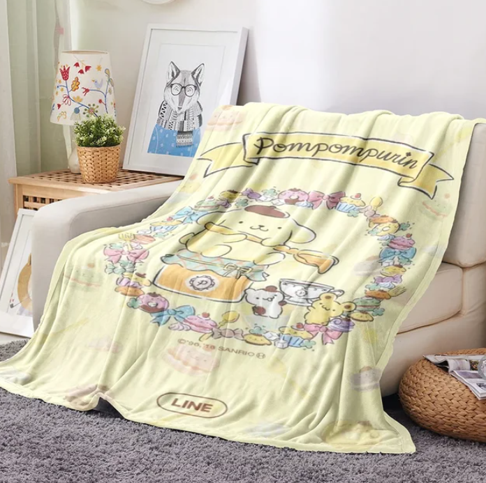 Pompompurin Blanket