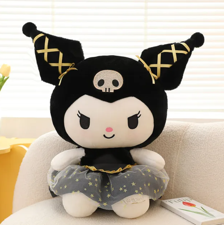 Hello Kitty x Kuromi Plushies